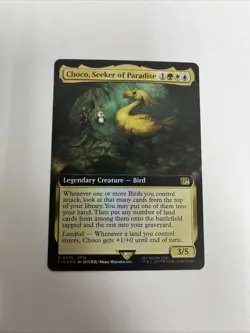 Choco, Seeker Of Paradise Extended Art Foil MTG - Image 1