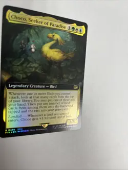 Choco, Seeker Of Paradise Extended Art Foil MTG - Image 2
