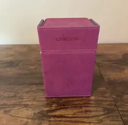 Gamegenic Watchtower 100 XL Convertible Pink Deck Box MTG Pokemon Magic - Image 1