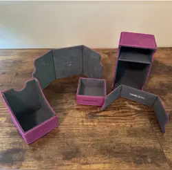 Gamegenic Watchtower 100 XL Convertible Pink Deck Box MTG Pokemon Magic - Image 3