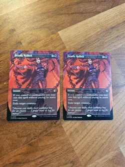 Deadly Rollick - BORDERLESS FOIL - NM - MTG - Image 5