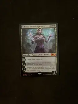 Liliana, the Necromancer ^FOIL#291 [Core2019] LP Magic MTG Cards - Image 1