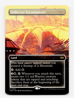 Dalkovan Encampment (Borderless) - [Tarkir: Dragonstorm] MTG Magic ⚪ - Image 1