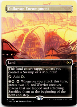 Dalkovan Encampment (Borderless) - [Tarkir: Dragonstorm] MTG Magic ⚪ - Image 3