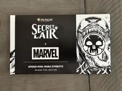 💥MTG Spider-Man FOIL Secret Lair Drop PRESALE Venom Lands Raised Foil 💥 - Image 2