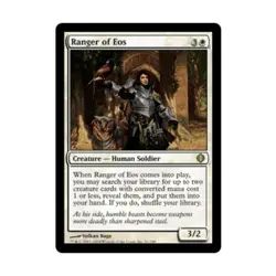 WOTC MtG Shards of Alara Ranger of Eos (R) (Foil) EX - Image 1