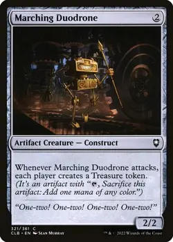 (2x FOIL) MARCHING DUODRONE - CL: Baldur's Gate - MTG Magic the Gathering Card - Image 1
