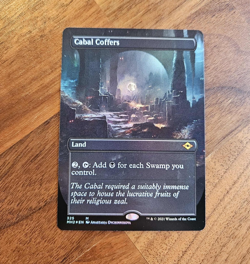 Cabal Coffers - BORDERLESS FOIL - NM - MTG - Image 1