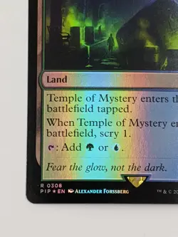 Temple of Mystery - PIP 0308 - MTG Magic the Gathering Fallout Foil - Image 4