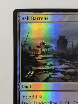 Ash Barrens - PIP 0253 - MTG Magic the Gathering Fallout Foil - Image 2