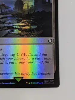 Ash Barrens - PIP 0253 - MTG Magic the Gathering Fallout Foil - Image 5