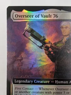 Overseer of Vault 76 - PIP 0368 - MTG Magic Fallout Foil Extended Art - Image 2