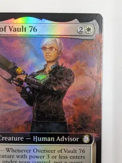 Overseer of Vault 76 - PIP 0368 - MTG Magic Fallout Foil Extended Art - Image 3