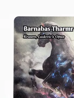 Barnabas Tharmr - Kraum, Ludevic's Opus (Showcase): - MTG - Image 2