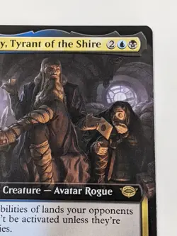 MTG Lord of the Rings NM R Sharkey, Tyrant of the Shire #0229 - Image 3