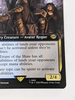 MTG Lord of the Rings NM R Sharkey, Tyrant of the Shire #0229 - Image 5