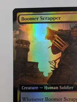 Boomer Scrapper - PIP 0408 - MTG Magic the Gathering Fallout Extended Art Foil - Image 2
