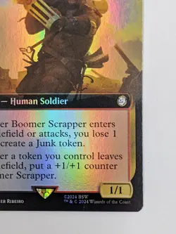 Boomer Scrapper - PIP 0408 - MTG Magic the Gathering Fallout Extended Art Foil - Image 5