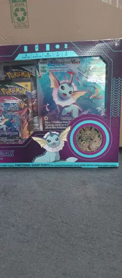 Pokemon TCG: VAPOREON VMAX Premium Collection 2021 Sword & Shield*FACTORY SEALED - Image 3