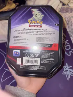 Pokemon TCG Tyranitar Triple Whammy Tin Factory Sealed - Image 3