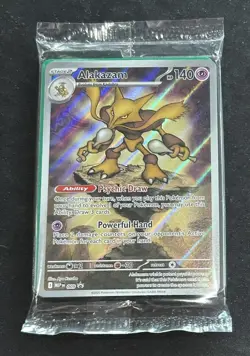Alakazam 009 Mega Evolution Black Star Promo Sealed Holo 🔥 Pokemon - Image 1