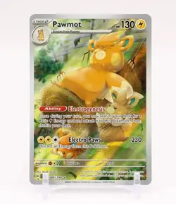 Pawmot - 209/198 Scarlet & Violet ART RARE Pokemon - NM/MINT - Image 1