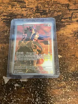 ZAMAZENTA 2025 POKEMON DESTINED RIVALS ILLUSTRATION RARE 201/182 Q4854 - Image 1