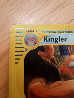 Pokemon Kingler 015/165 Expedition Base Set Holo HP - Image 2