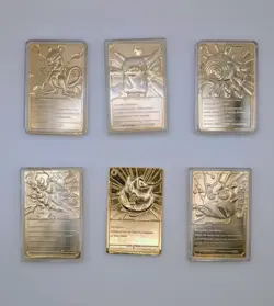 Pokemon 23K gold trading cards 1999 Burger King full set with three pokeballs - Image 2
