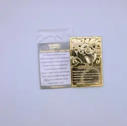 Pokemon 23K gold trading cards 1999 Burger King full set with three pokeballs - Image 5