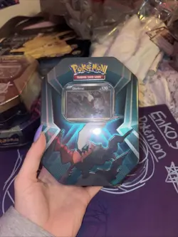 *New And Sealed* Pokemon TCG Darkrai, Tyranitar, Slaking Triple Whammy Tins 2024 - Image 5