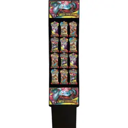 🔥POKEMON MEGA EVOLUTIONS (Sealed) 96 Pack Sleeved Booster Case Display & Base! - Image 1
