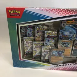 Pokemon Lucario Ex Tyranitar Ex Premium Collection Prismatic Evolution Lot of 2 - Image 2
