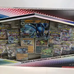 Pokemon Lucario Ex Tyranitar Ex Premium Collection Prismatic Evolution Lot of 2 - Image 3