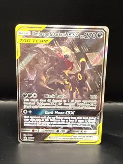 Pokemon Umbreon & Darkrai GX SM241 Sm Holo A - Image 1