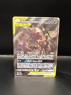 Pokemon Umbreon & Darkrai GX SM241 Sm Holo A - Image 3