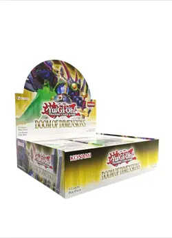NEW - ENGLISH YUGIOH DOOM OF DIMENSIONS BOOSTER BOX - UK IN STOCK - Image 1