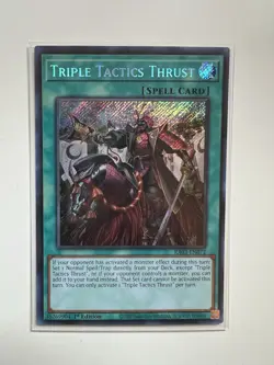Yugioh! Triple Tactics Thrust - RA03-EN072 Secret Rare 1st Edition NM - Image 1