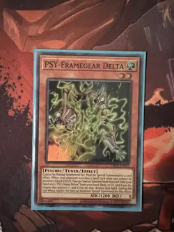 Yugioh! PSY-Framegear Delta - OP25-EN005 Super Rare Unlimited NM - Image 1