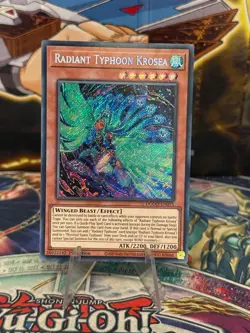 Yugioh DOOD-EN015 Radiant Typhoon Krosea Secret Rare 1st - Image 1