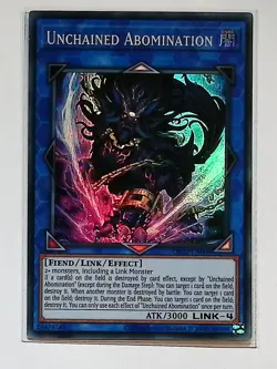 Unchained Abomination - OP22-EN006 - Super Rare Yugioh - Image 1