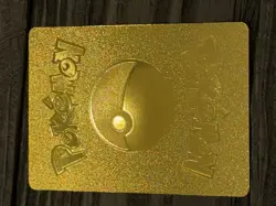 🔥Golden Pokemon Charizard V Evolution🔥 Good Condition. Card Case Included. - Image 3