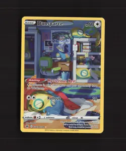 Dunsparce GG23/GG70 Crown Zenith Full Art Ultra Rare Holo Pokemon Card LP - Image 1