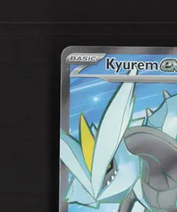 Kyurem ex 157/086 Black Bolt Full Art Ultra Rare Holo Pokemon Card NM - Image 3