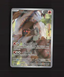 Torkoal 172/167 Twilight Masquerade Full Art Ultra Rare Holo Pokemon Card NM - Image 1