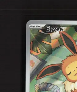 Eevee SVP 173 Scarlet & Violet Full Art Black Star Promo Holo Pokemon Card NM - Image 3