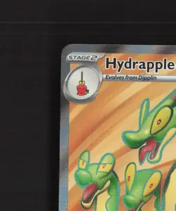 Hydrapple ex 156/142 Stellar Crown Full Art Ultra Rare Holo Pokemon Card LP+ - Image 3