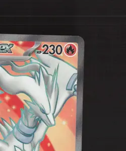 Reshiram ex 158/086 White Flare Full Art Ultra Rare Holo Pokemon Card NM - Image 4