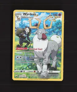 Wyrdeer TG06/TG30 Astral Radiance Full Art Ultra Rare Holo Pokemon Card LP - Image 1