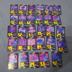 Dragon Ball Z Amada PP Card Normal Part 21 29 Cards Used Collector - Image 2